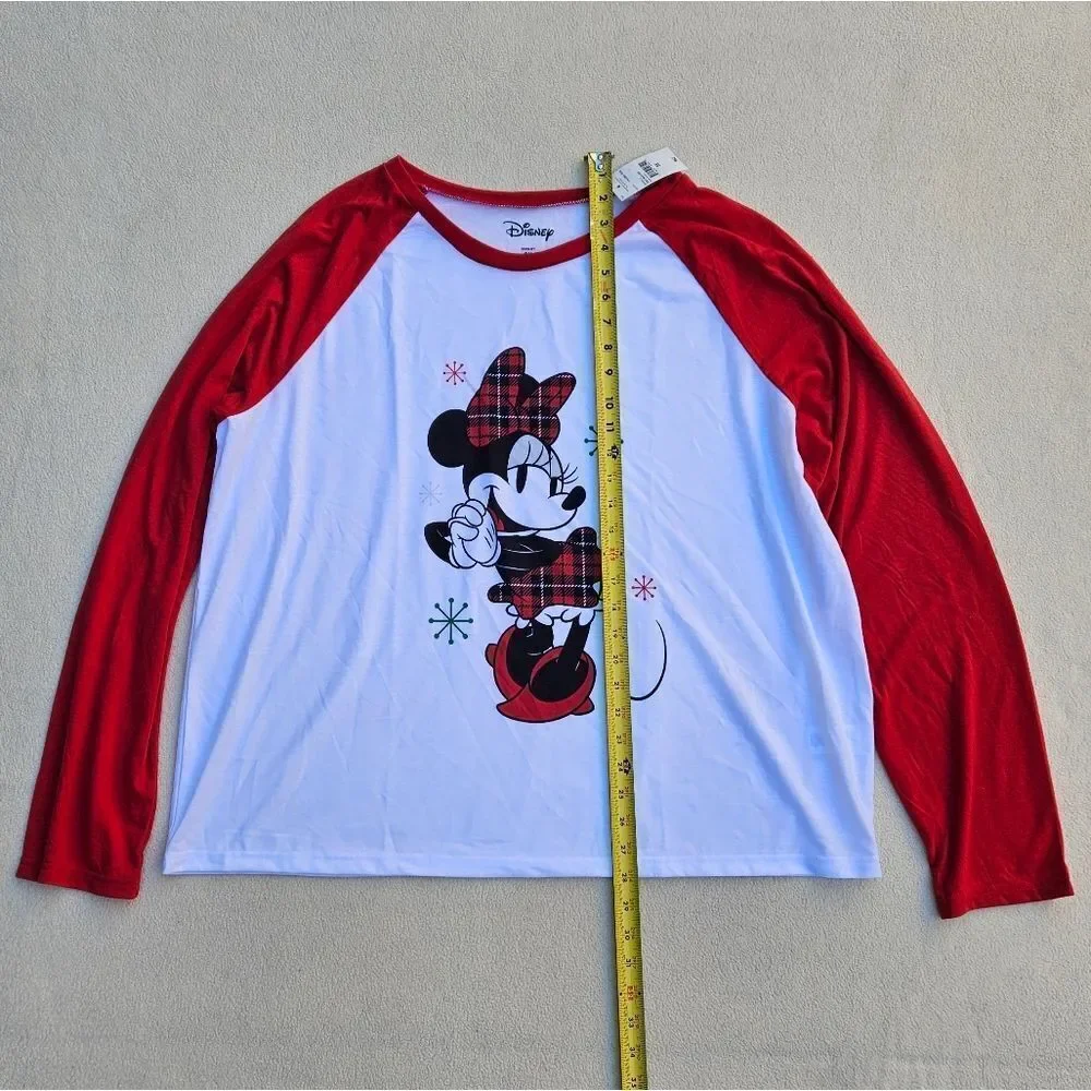 Disney Minnie and Mickey Mouse PJ Set Size 3X - Picture 3 of 16